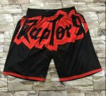 NBA Toronto Raptors M&N shorts Noir Rouge